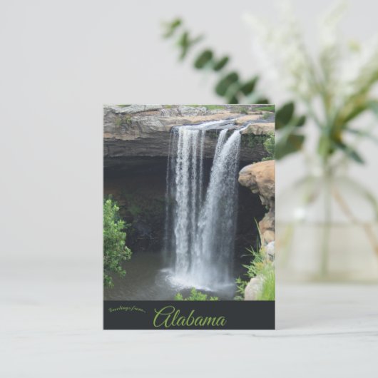 Noccalula Falls Gadsden Alabama ポストカード (スタンド正面)