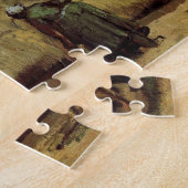 Nocember Woman Ducingコテージby Vincent van ゴッホ ジグソーパズル (側面)