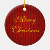 Noche Buenaのクリスマスのオーナメント セラミックオーナメント (裏面)