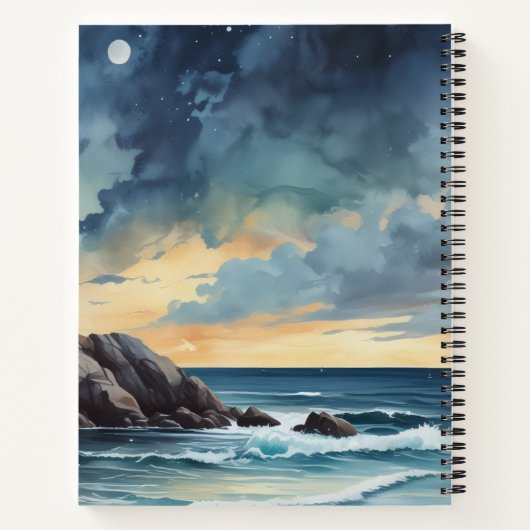 Noche de Luna ノートブック (裏面)