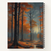 Noche de Otoño en el Río ノートブック (裏面)