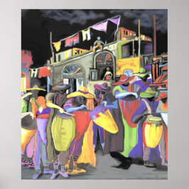 *Noche de tamboresハイライト* THE ALBRUNO'S UNIQ ポスター