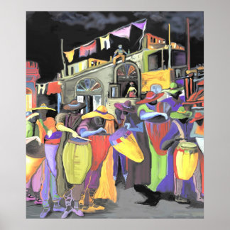 *Noche de tamboresハイライト* THE ALBRUNO'S UNIQ ポスター