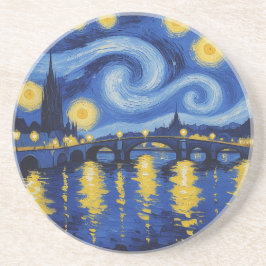 Noche estrellada sobre el rio コースター