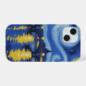 Noche estrellada sobre el rio iPhone 15ケース (裏面横)