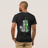 Nock及び低下emの例 Tシャツ (裏面フル)