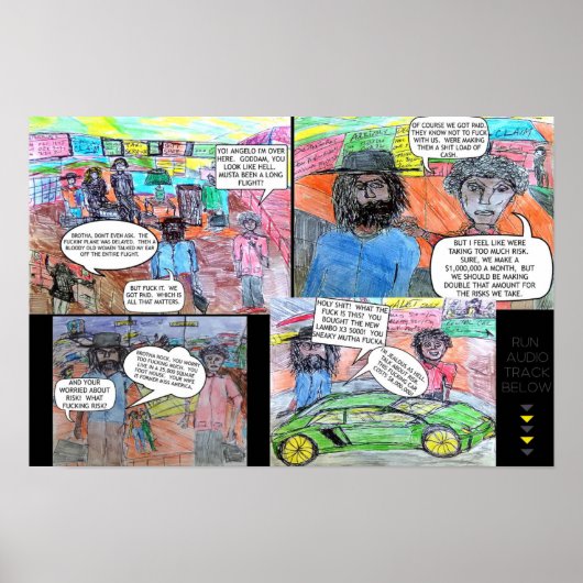 NOCKLIST COMICS - THE ARRIVAL ポスター (正面)