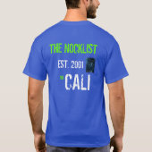 NOCKLIST Tシャツ (裏面)