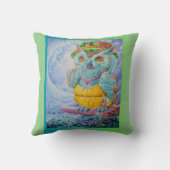  NOCTURNAL GOSSIPER throw pillow  クッション (裏面)