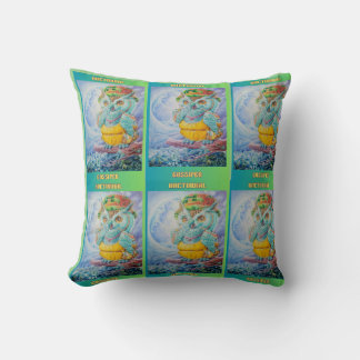 NOCTURNAL GOSSIPER throw pillow クッション