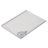 Nocturnal Study dark academia compass   ノートブック (左側)