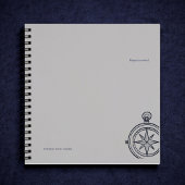 Nocturnal Study dark academia compass   ノートブック