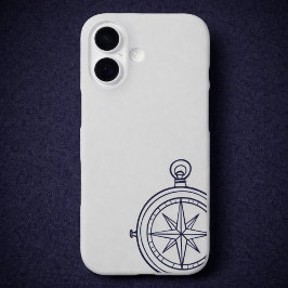 Nocturnal Study dark academia compass   iPhone 16ケース
