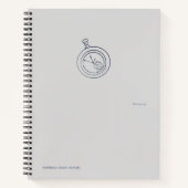 Nocturnal Study dark academia Pocket Watch ノートブック (正面)