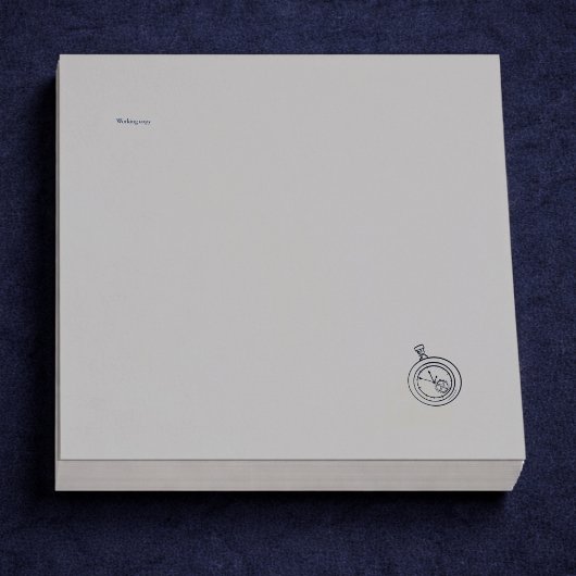 Nocturnal Study dark academia Pocket Watch ポストイット