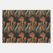 Nocturne – Eleganz der Silvesternacht ラッピングペーパーシート (正面2)