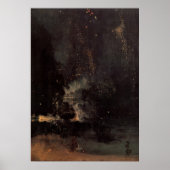 Nocturne In Black And Gold The Falling Rocket ポスター (正面)