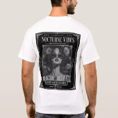 Nocturne Vibes Secret Garden Tシャツ (裏面)