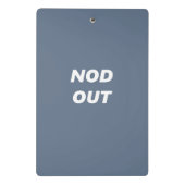 NOD OUTミニクリップボード ミニクリップボード (裏面)