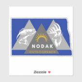 NODAK Windowスタンプ シール (シート)
