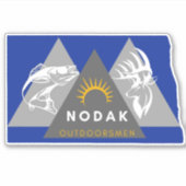 NODAK Windowスタンプ シール (正面)