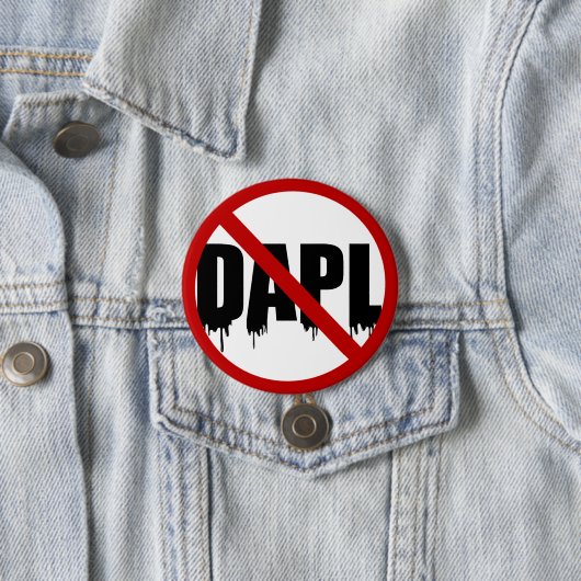 #NoDAPL 缶バッジ (インサイチュ)