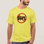 #NoDAPL Tシャツ (正面)