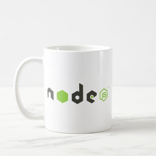 NodeJS! コーヒーマグカップ (左)