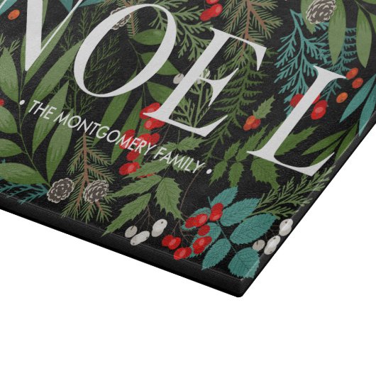NOELとGreenery on Black カッティングボード (角)