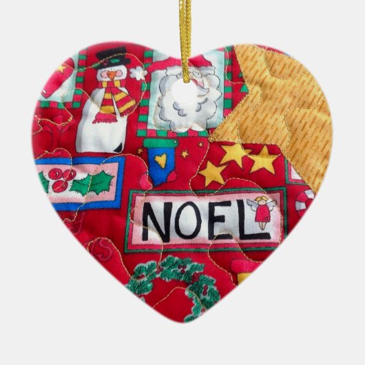 Noelのクリスマスのオーナメント セラミックオーナメント (正面)