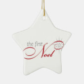 Noelの最初のオーナメント セラミックオーナメント (右)