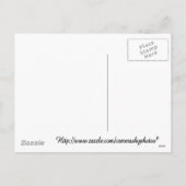 noelの雪だるまカード シーズンポストカード (裏面)