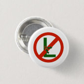 Noelの非LおもしろいのクリスマスPinボタン 缶バッジ (正面&裏面)