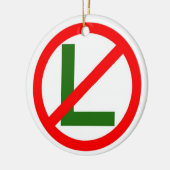 Noelの非Lクリスマスのオーナメント セラミックオーナメント (左)