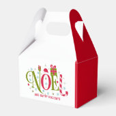 Noelカラフルとおもしろいタイポグラフィの辞任 フェイバーボックス (裏面サイド)