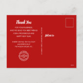 NOELグリーンリービジネスグリーティングホリディポストカード シーズンポストカード (裏面)