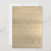 NOELパターモダンンクリスマスホリデーパーティーメニュー 招待状 (裏面)