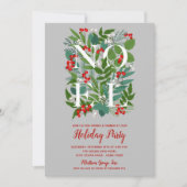 NOELベリーグリーンリークリスマスパーティの招待状 (正面)