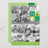 NOELホリデー5x7フラットカード シーズンカード (正面/裏面)