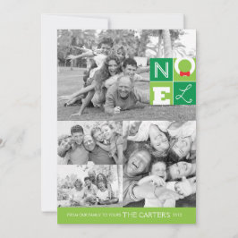 NOELホリデー5x7フラットカード シーズンカード