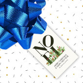 NOELレタポップ・アートのー・アートインスパイア・クリスマス ギフトタグ