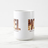 NOEL出生シーンミニマリストクリスマス コーヒーマグカップ (中央)