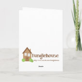 NOEL折り畳み聖なる書物、 経典詩クリスマスカード シーズンカード (裏面)