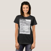 Noel栄養情報問題解決懸命 Tシャツ (正面フル)