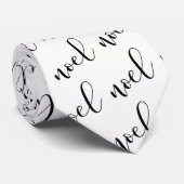 Noel |の白黒クリスマスの原稿 ネクタイ (ロール)