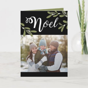 Noel -クリスマスの写真の挨拶状 シーズンカード