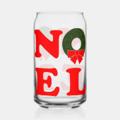 NOEL クリスマス ガラス缶 (正面)