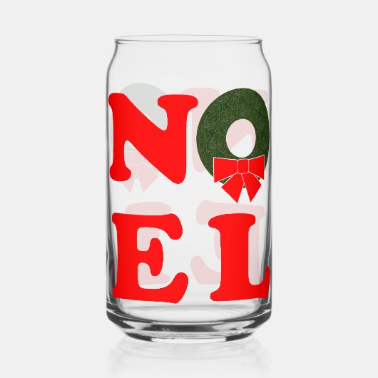 NOEL クリスマス ガラス缶 (裏面)