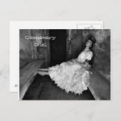 Noel -墓地の女の子 シーズンポストカード (正面/裏面)