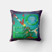 Noel Christmas クッション (裏面)